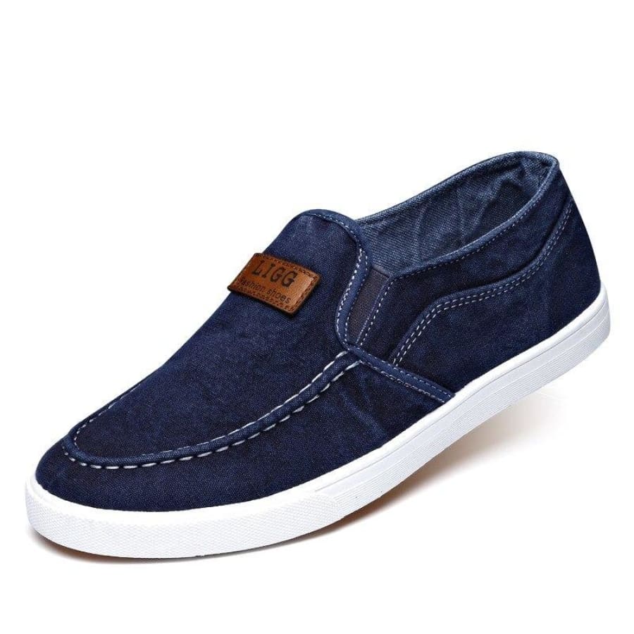Men's Canvas Slip On Sneakers