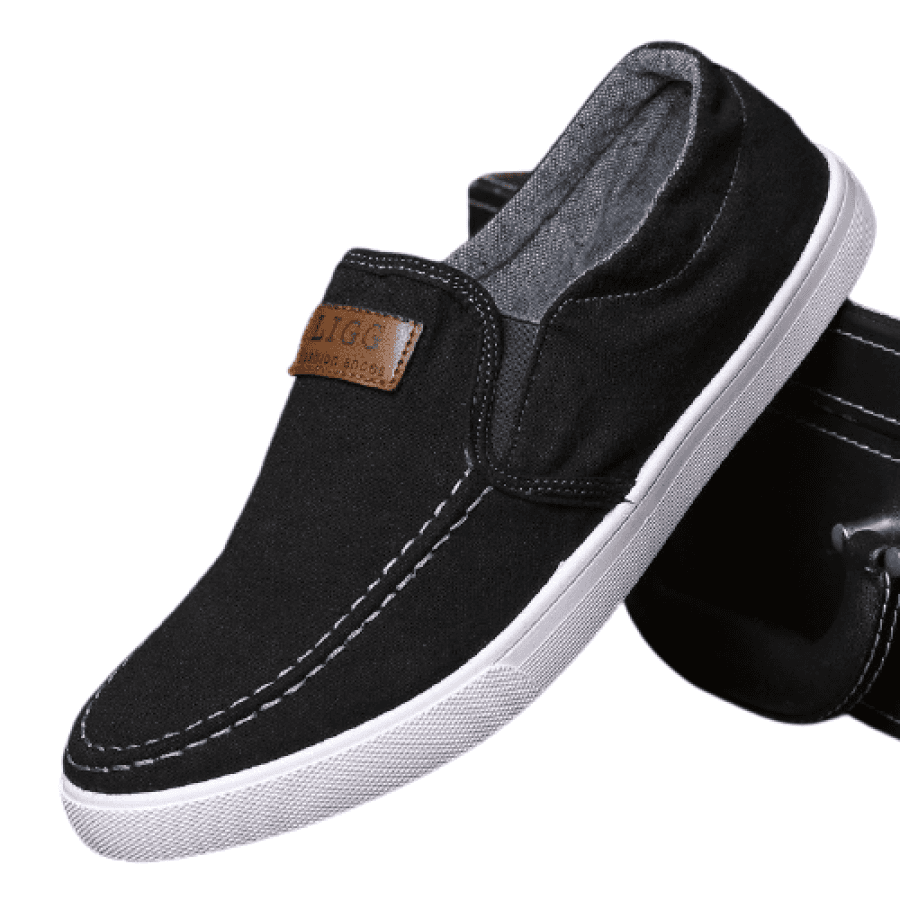 Men's Canvas Slip On Sneakers