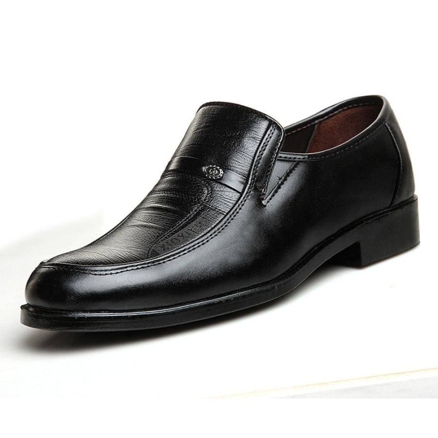 Men's Formal Leather Shoes Shoes Side