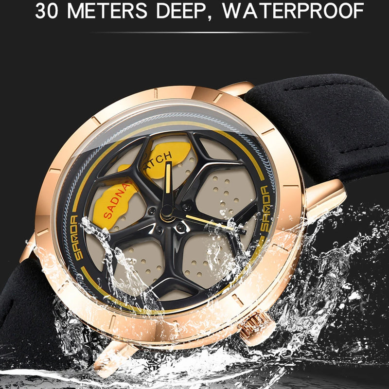 Men's Watch - RotaWheel Elegance