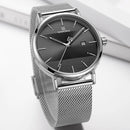 Men's Stainless Steel Watch - MeshElegance Pro