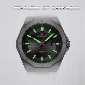 Men's Stainless Steel Watch - SteelCommander Lux
