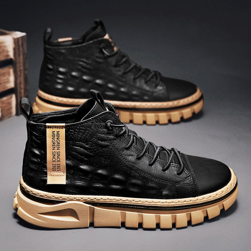 Modern Men's Leather Boot