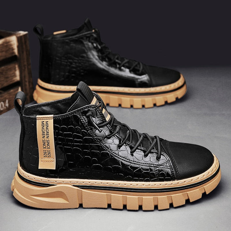 Modern Men's Leather Boot