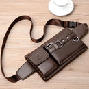 Men's Leather Crossbody Bag