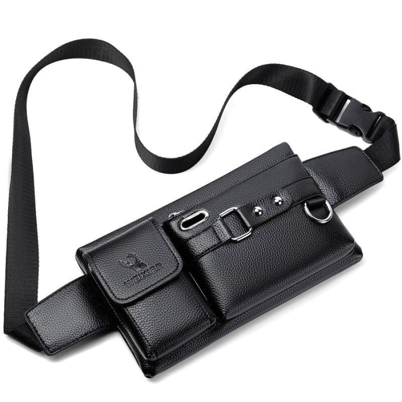 Men's Leather Crossbody Bag
