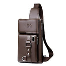 Men's Leather Crossbody Bag