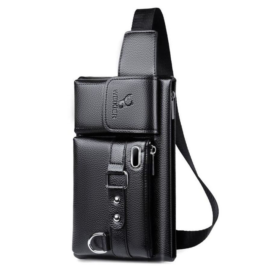 Men's Leather Crossbody Bag